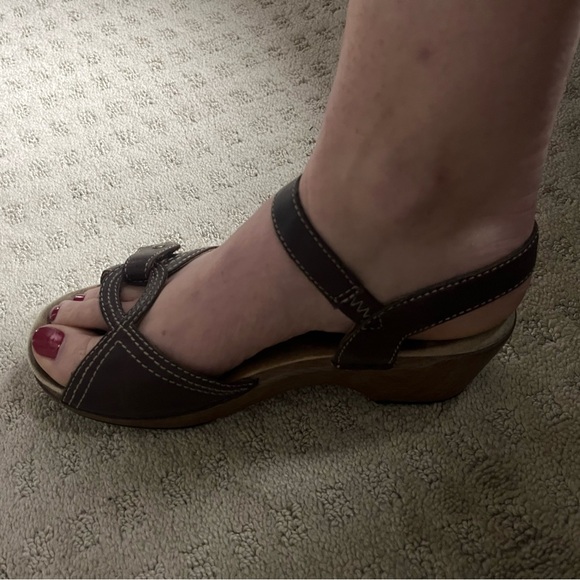 MAKE OFFER Dansko Sara Quarter Strap Sandals Waxy Java Size 7US/37EU - Picture 11 of 14